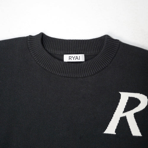 Jacquard Knit Sweater