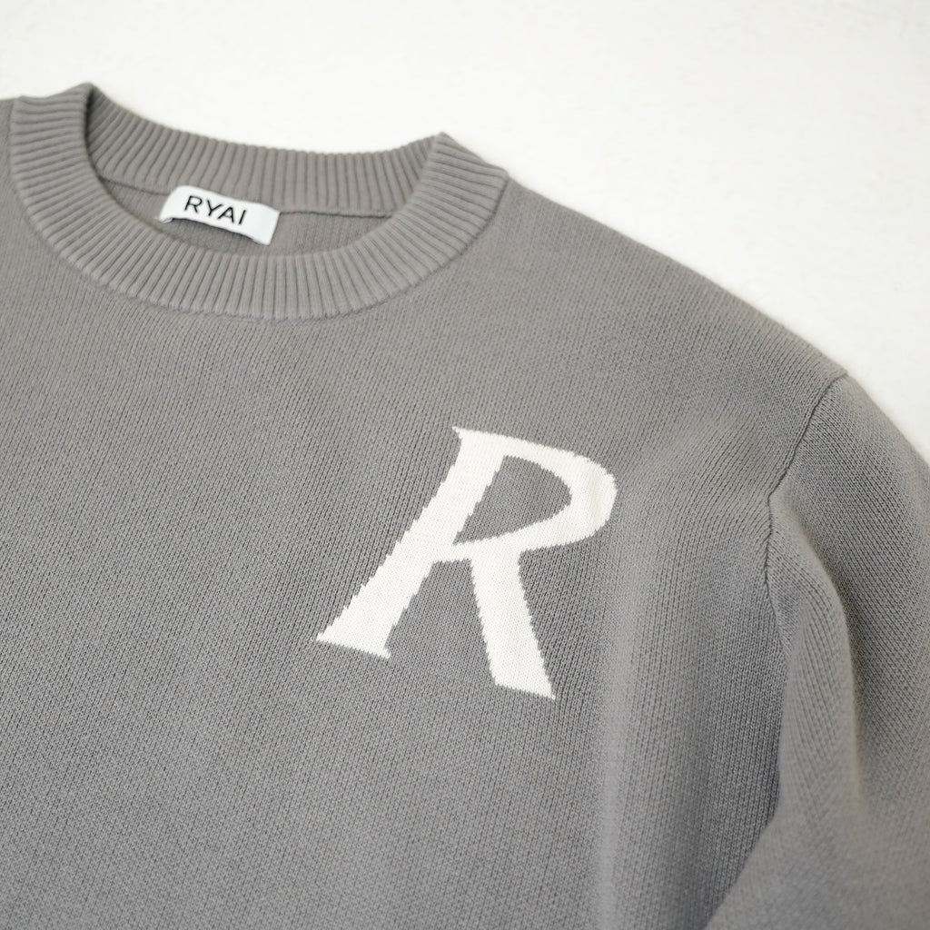 Jacquard Knit Sweater