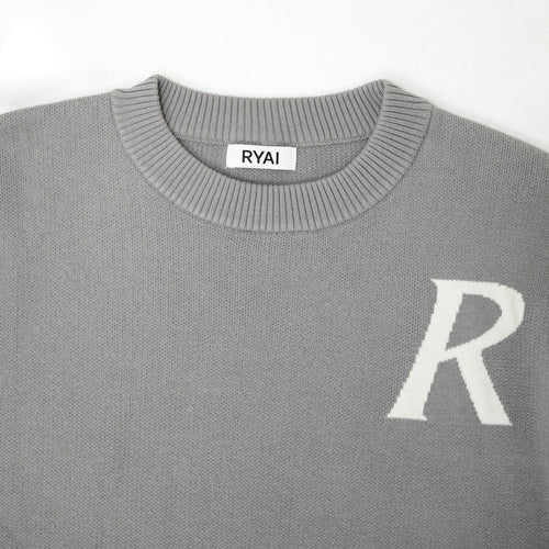 Jacquard Knit Sweater